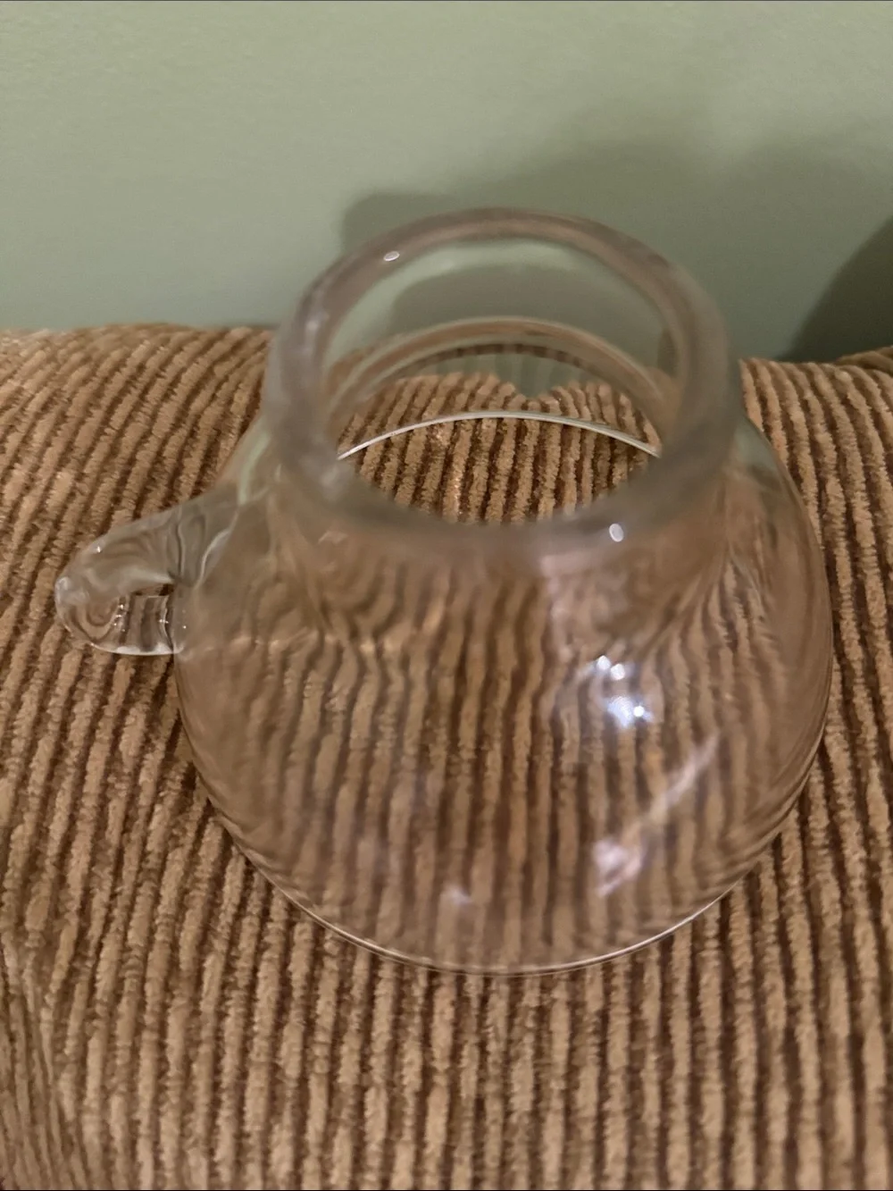 Vintage 1940s 1950s  Glass Canning Funnel